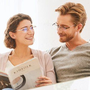 Alloy reading glasses